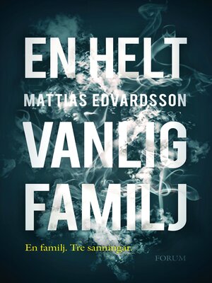 cover image of En helt vanlig familj